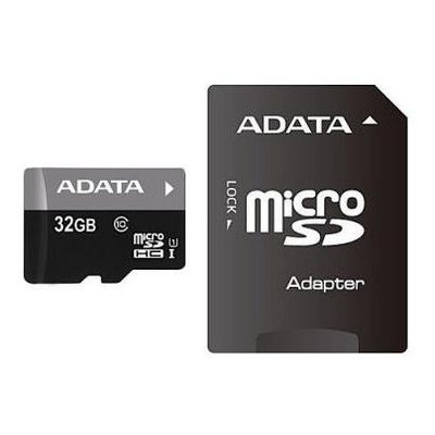 Карта пам'яті A-DATA 32Gb microSDHC Ultra UHS-I адаптер SD Class 10 (AUSDH32GUICL10-RA1) фото №2