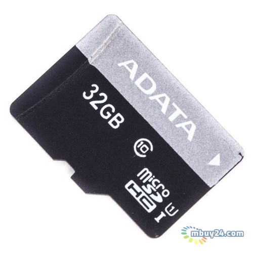 Карта пам'яті A-Data microSDHC 32GB UHS-I Class 10 (adapter SD) (AUSDH32GUICL10-RA1) фото №1