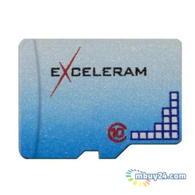 Карта пам'яті eXceleram 16GB microSD class 10 Color series (EMSD0003) фото №1