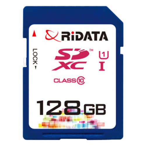 Карта пам'яті RiDATA SDXC 128GB Class 10 UHS-I фото №1