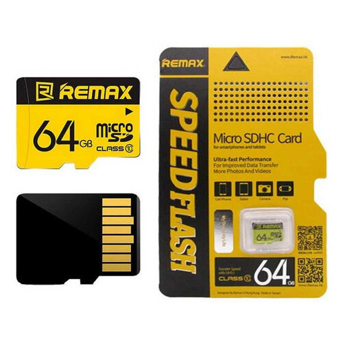 Карта памяти REMAX MicroSD C10 64GB (77702509) фото №3