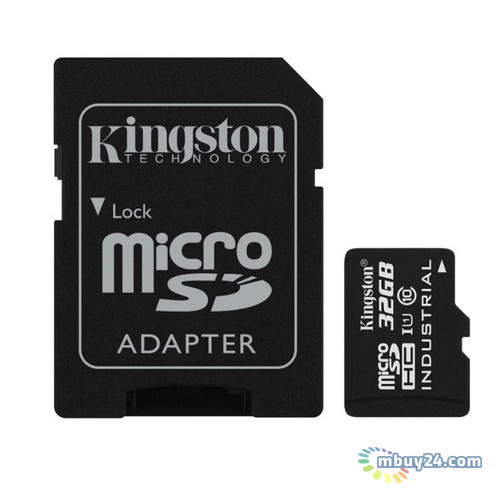 Карта памяти Kingston 32GB microSDHC C10 UHS-I Industrial (SDCIT/32GB) фото №2