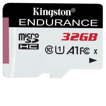 Карта пам'яті Kingston MicroSDHC 32GB UHS-I Class 10 High Endurance (SDCE/32GB) фото №1