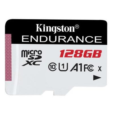 Карта пам'яті Kingston microSDHC 128Gb Endurance 95R/45W C10 A1 (SDCE/128GB) фото №1