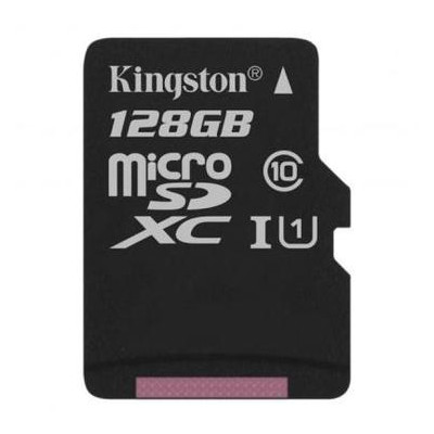 Карта пам'яті Kingston 128GB microSDXC Class 10 Canvas Select Plus 100R A1 (SDCS2/128GBSP) фото №1