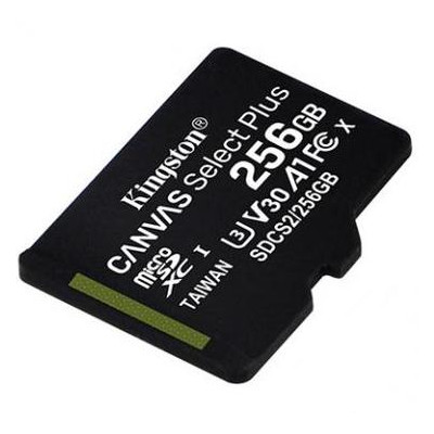Карта пам'яті Kingston 256GB microSDXC class 10 UHS-I Canvas Select Plus (SDCS2/256GBSP) фото №3