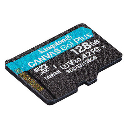 Карта пам'яті Kingston 128GB microSDXC C10 UHS-I U3 A2 R170/W90MB/s (JN63SDCG3/128GBSP) фото №2