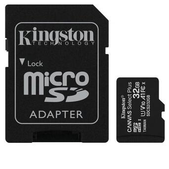 Карта пам'яті KINGSTON microSDHC 32Gb Canvas Select A1 (R100/W10) ad фото №1