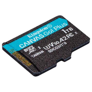 Карта пам'яті Kingston 1TB microSDXC сlass 10 UHS-I U3 V30 A2 Canvas Go Plus G4 (SDCG4/1TBSP) фото №2