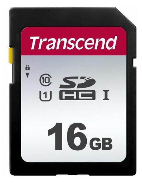 Карта пам'яті Transcend SDHC 300S 16GB UHS-I U1 (TS16GSDC300S) фото №1
