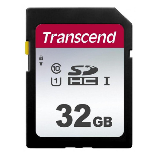 Карта пам'яті Transcend 32GB SDHC C10 (TS32GSDC300S) фото №2
