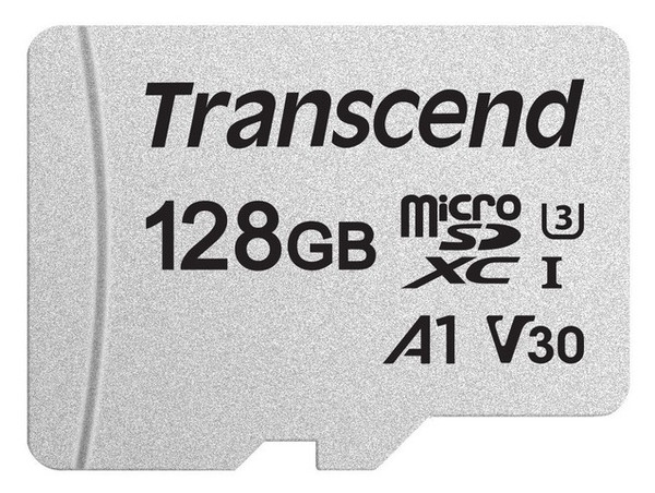 Карта пам'яті Transcend microSDXC 300S 128 GB UHS-I U3 no ad (TS128GUSD300S) фото №1