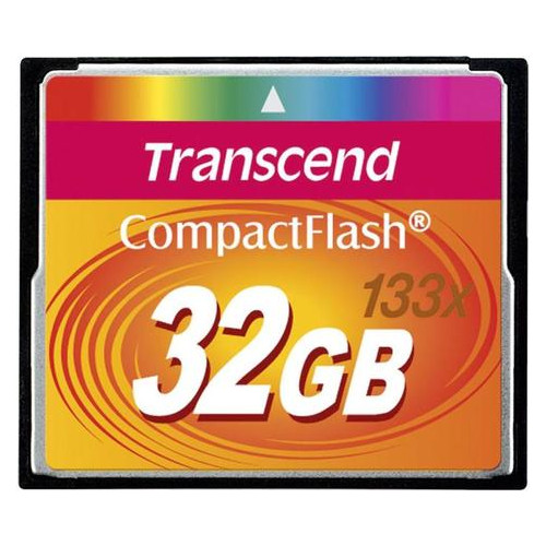 Карта пам'яті Transcend 32 GB 133X CompactFlash Card (TS32GCF133) (WY36dnd-92541) фото №2