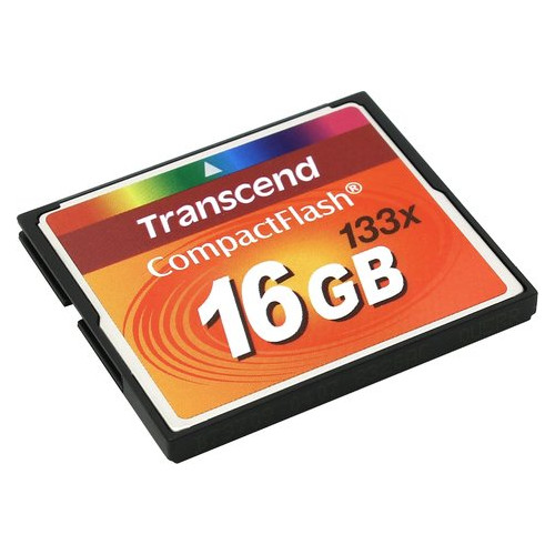 Карта пам'яті Transcend 16 GB 133X CompactFlash Card TS16GCF133 (WY36dnd-104618) фото №3