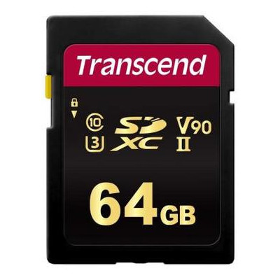 Карта пам'яті Transcend 64GB SDXC class 10 UHS-II U3 V90 MLC (TS64GSDC700S) фото №2