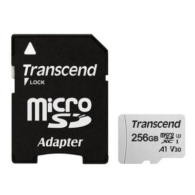 Карта пам'яті Transcend 256GB microSDXC class 10 UHS-I (TS256GUSD300S-A) фото №3