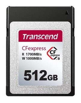 Карта пам'яті Transcend 512GB CFExpress 820 Type B R1700/W1100MB/s (TS512GCFE820) фото №1