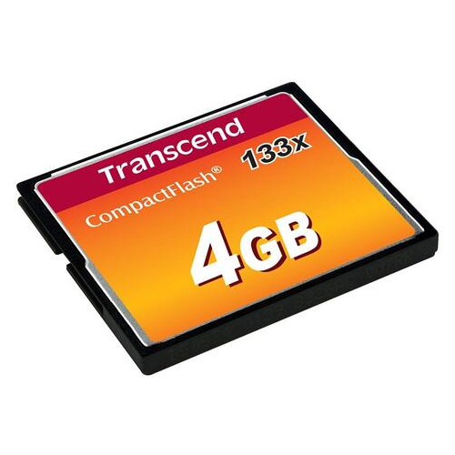 Карта памяти Transcend 4GB CF 133X (TS4GCF133) фото №2