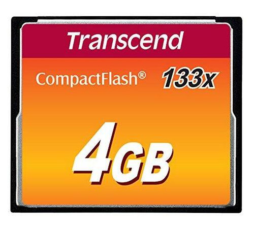 Карта памяти Transcend 4GB CF 133X (TS4GCF133) фото №5