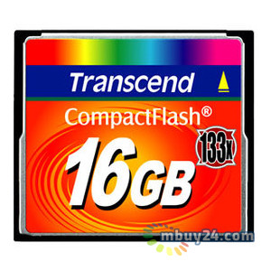 Карта пам'яті Transcend 16GB Compact Flash (133X) (TS16GCF133) фото №1