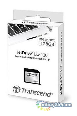 Карта пам'яті Transcend JetDrive Lite 128GB MacBook Air 13 Late10-Early15 фото №2