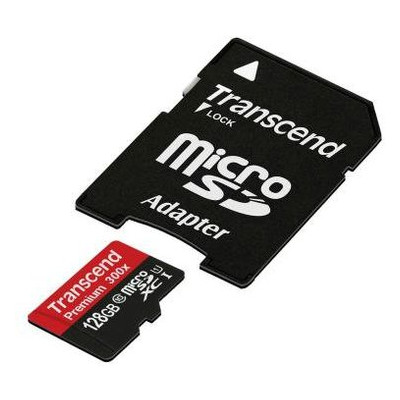Карта памяти Transcend 128GB microSDXC class 10 UHS-I (TS128GUSDU1) фото №2