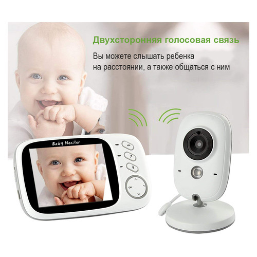 Видеоняня Jetix Baby Monitor VB603 с цветным 3.2 дисплеем фото №3