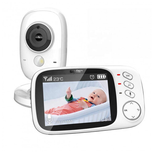 IP Camera Baby Monitor VB603 з датчиком нічного бачення (Білий) фото №1