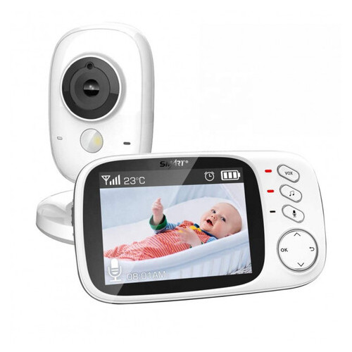 IP Camera Baby Monitor VB603 з датчиком нічного бачення (Білий) фото №2