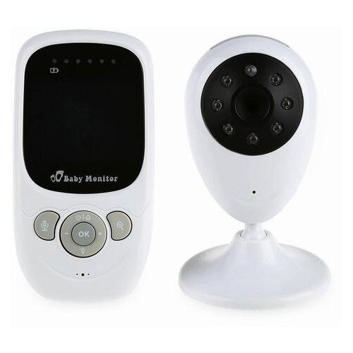 Видеоняня беспроводная Kronos Wireless digital video baby monitor 2.4 SP880 Белая (par_sp880) фото №1
