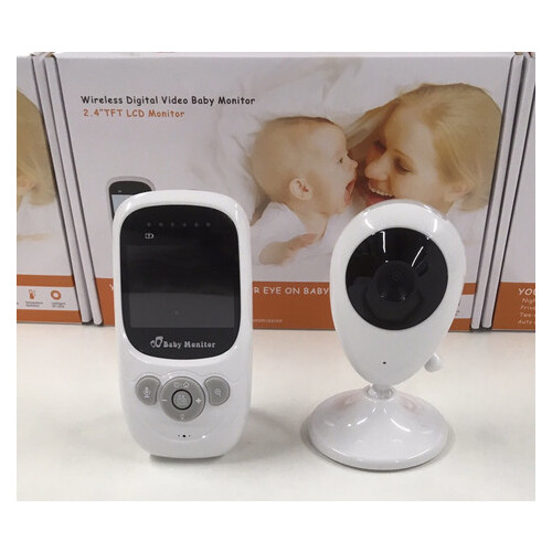 Видеоняня беспроводная Kronos Wireless digital video baby monitor 2.4 SP880 Белая (par_sp880) фото №7