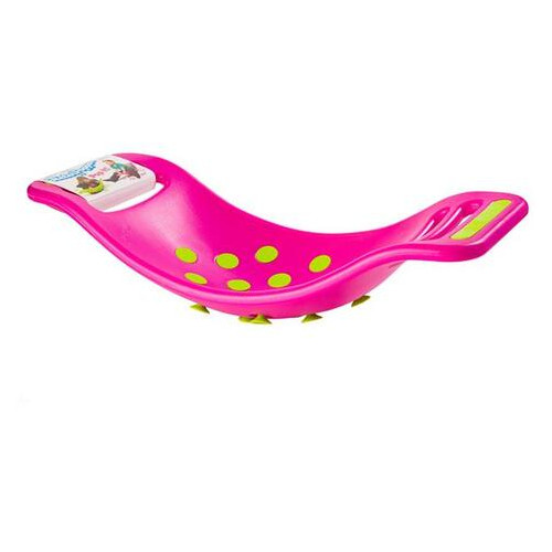 Качалка-балансир із присосками Fat Brain Toys Teeter Popper рожевий (F0953ML) фото №1