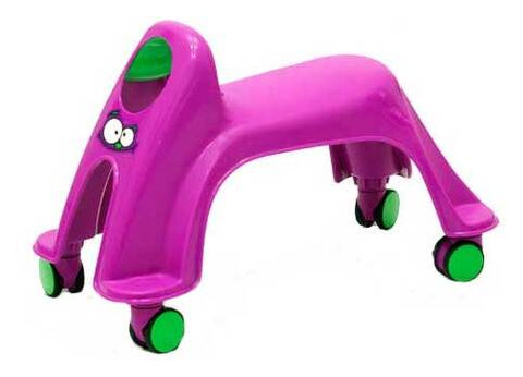Дитяча каталка Toy Monster Whirlee фіолетовий неон (RO-SNW-PG) фото №1