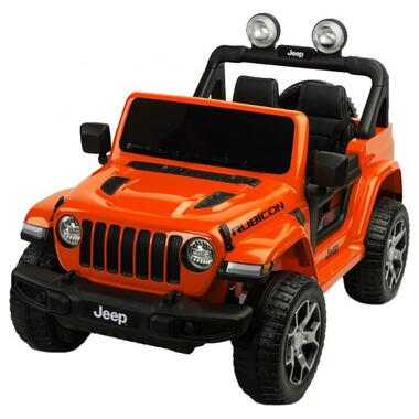 Електромобіль Caretero (Toyz) Jeep Rubicon Orange TOYZ-7173 фото №1