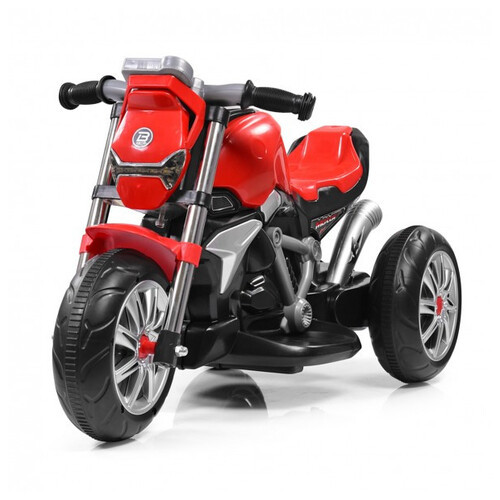 Мотоцикл детский на аккумуляторе Bambi M-3639-3 красный фото №1