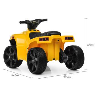 Дитячий електроквадроцикл Bambi Racer M 3893EL-6 до 20 кг фото №4
