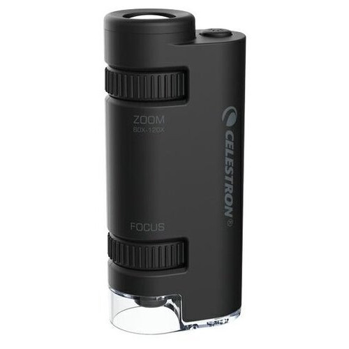 Кишеньковий мікроскоп Celestron 60-120x Black (SCXJ-001) фото №1