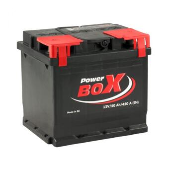 Акумулятор автомобільний PowerBox 50 Аh/12V А1 (SLF050-01) фото №2