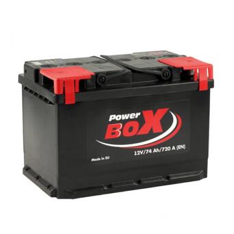 Акумулятор автомобільний PowerBox 74 Аh/12V А1 Euro (SLF074-00) фото №2