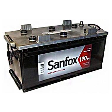 Автомобільний акумулятор Sanfox 6СТ-190 Аз(AзЕ) 1250A (3) Україна 2023 фото №1