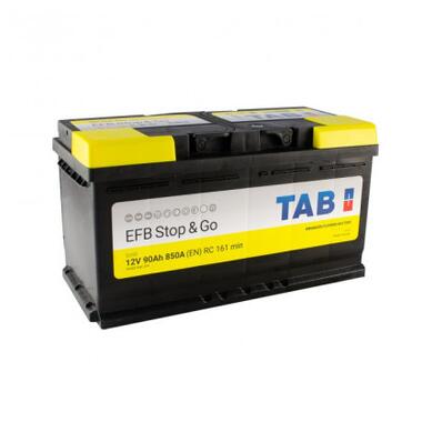 Аккумулятор автомобильный TAB 90 Ah/12V EFB Euro (212 090) фото №1