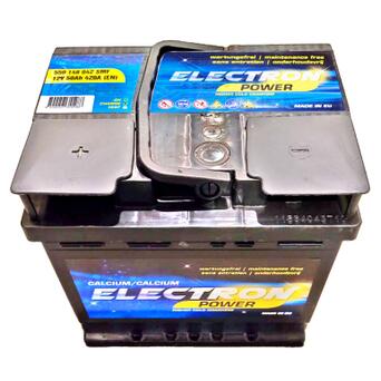 Акумулятор автомобільний ELECTRON POWER 50Ah ( /-) (420EN) (550 148 042 SMF) фото №1