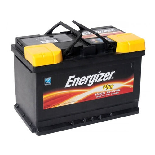 Акумулятор автомобільний Energizer Plus 70Ah-12v L EN640 фото №1