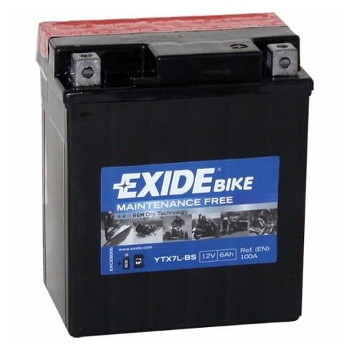 Акумулятор Exide AGM (ETX7L-BS) 6Ah-12V R EN100 фото №1