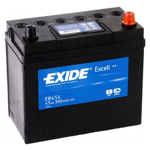 Автомобільний акумулятор Exide Excell 45Ah-12V R EN330 фото №1