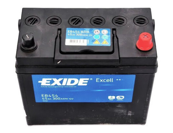 Автомобільний акумулятор Exide Excell 45Ah-12V R EN330 фото №2