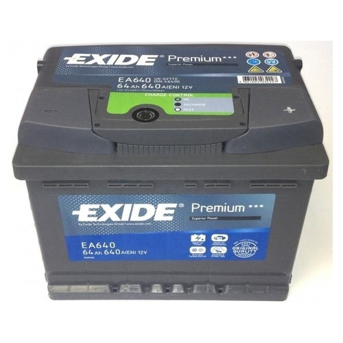 Аккумулятор Exide Premium 6СТ-64 Евро (EA640) фото №1