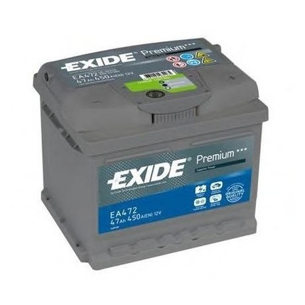 Автомобільний акумулятор Exide Premium 6СТ-47 Євро (EA472) фото №1