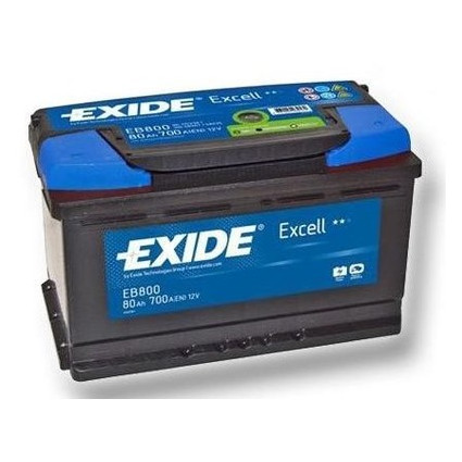 Автомобильный аккумулятор Exide Excell 6СТ-80 Н (EB800) фото №1