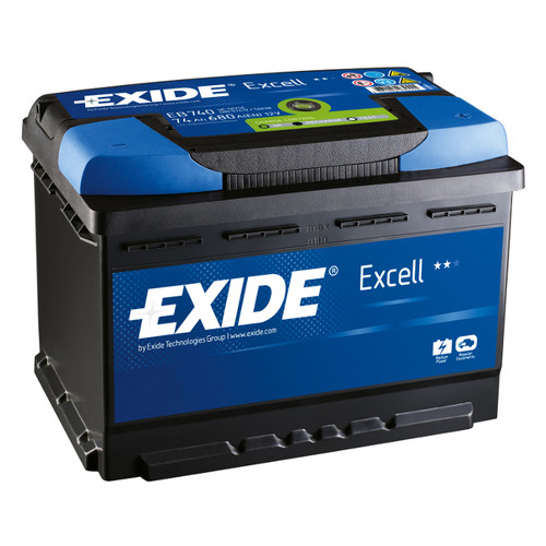 Автомобільний акумулятор Exide Excell 50Ah-12v R EN450 фото №1